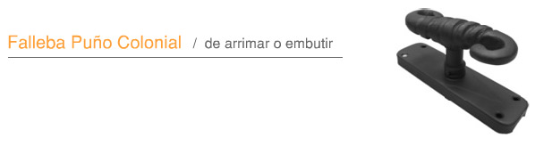 Falleba puo colonial